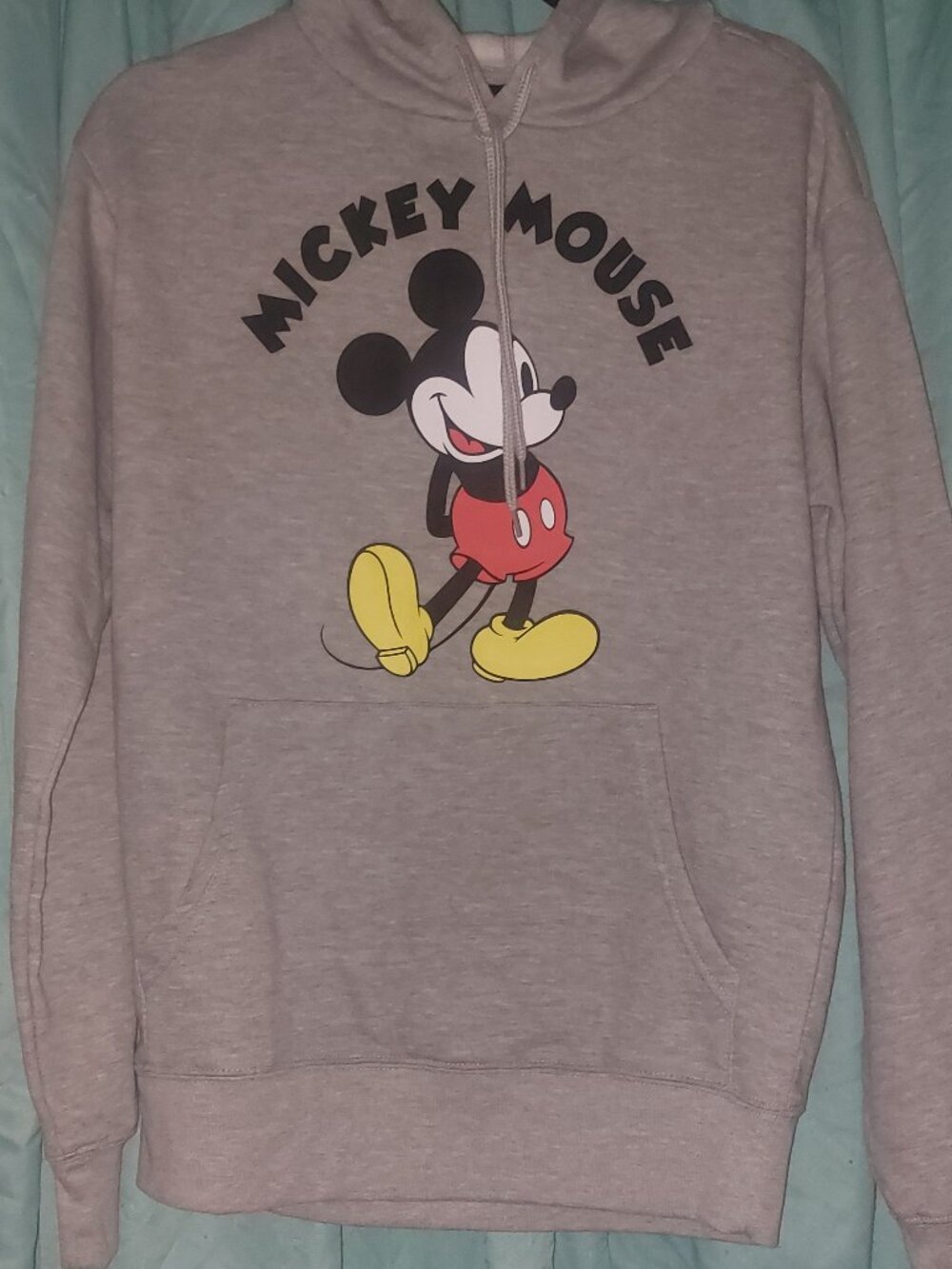 Disney Mickey Mouse Graphic Print Hoodie Small